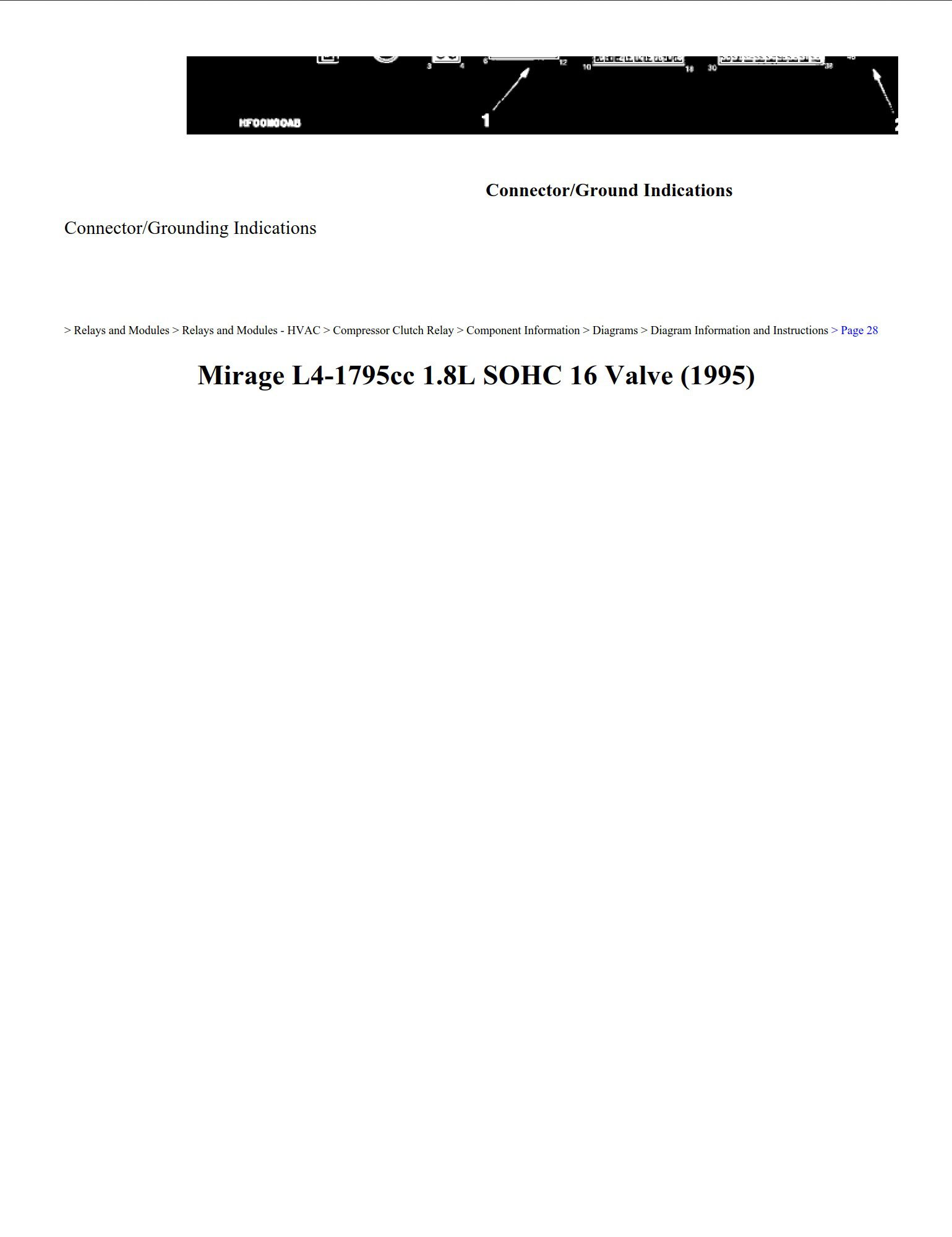 mitsubishi mirage 1995 1.8l sohc 16 valve workshop manual