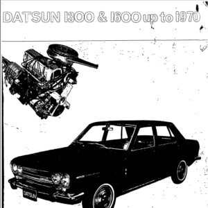 nissan bluebird 1971 workshop manual