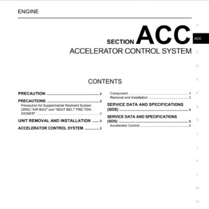 nissan frontier d40 2012 service repair manual