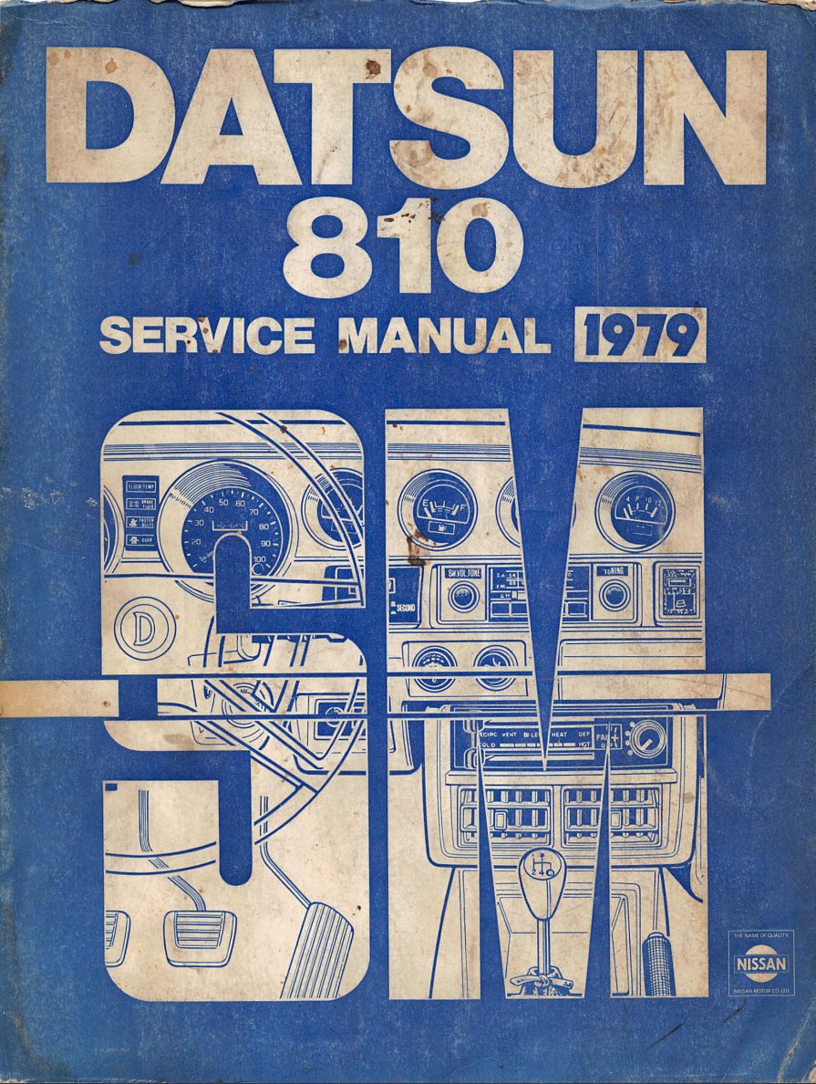 nissan maxima 1979 workshop manual