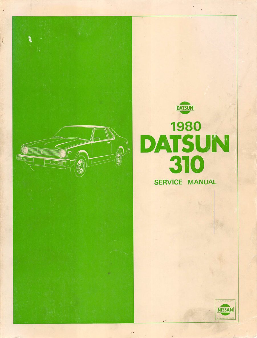 nissan pulsar 1980 workshop manual