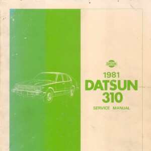 nissan pulsar 1981 workshop manual