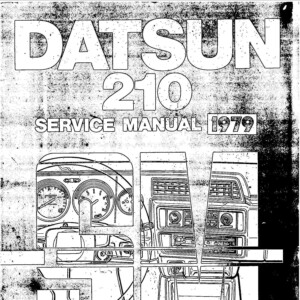 nissan sunny 1979 workshop manual