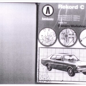 opel rekord 1966 1972 workshop manual