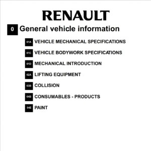 renault fluence 2009 service repair manual