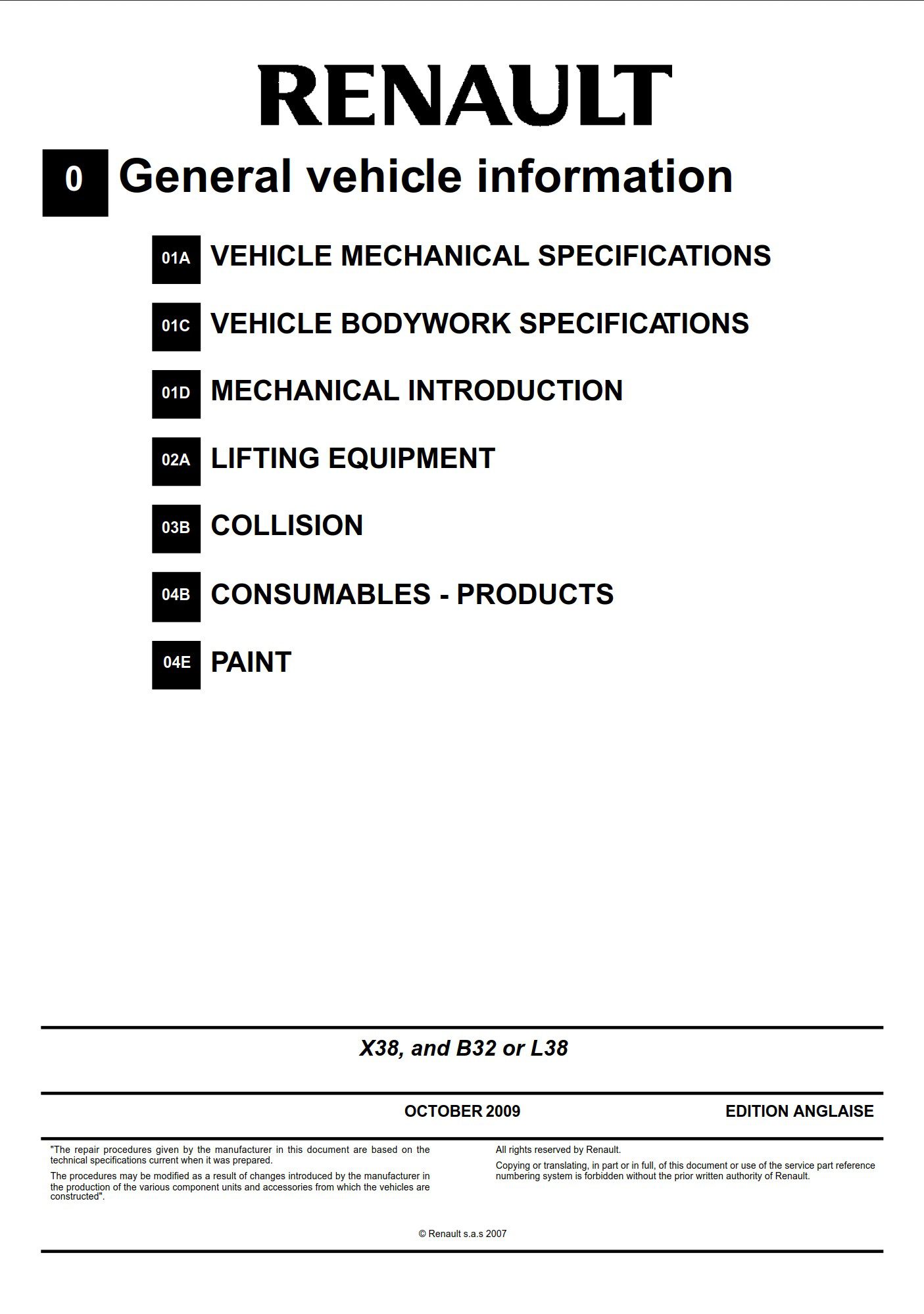 renault fluence 2010 service repair manual
