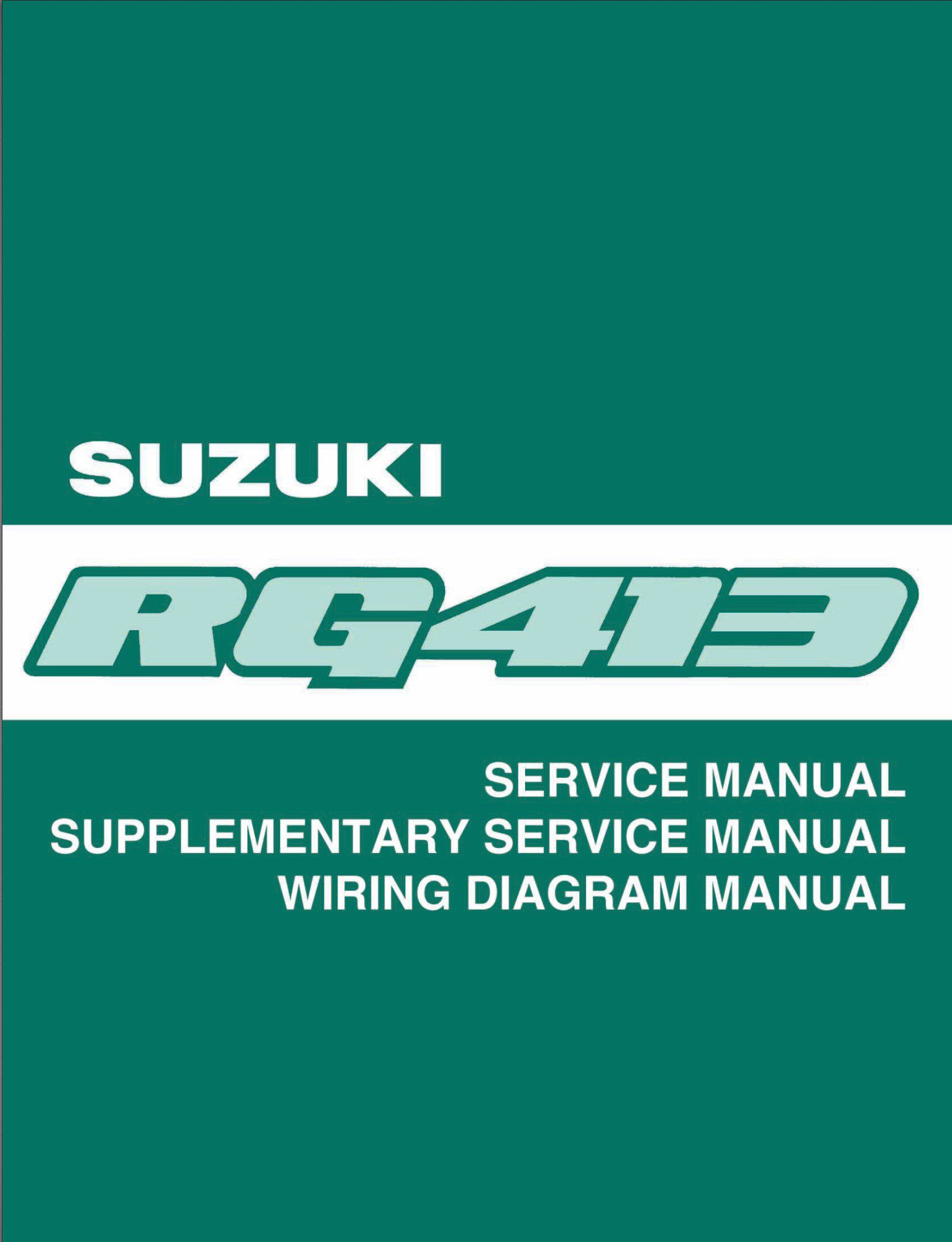 suzuki ignis 2000 workshop manual