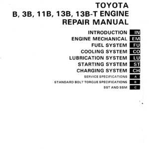toyota dyna 1994 13b t engine manual