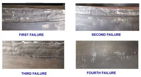 ailed weld examples
