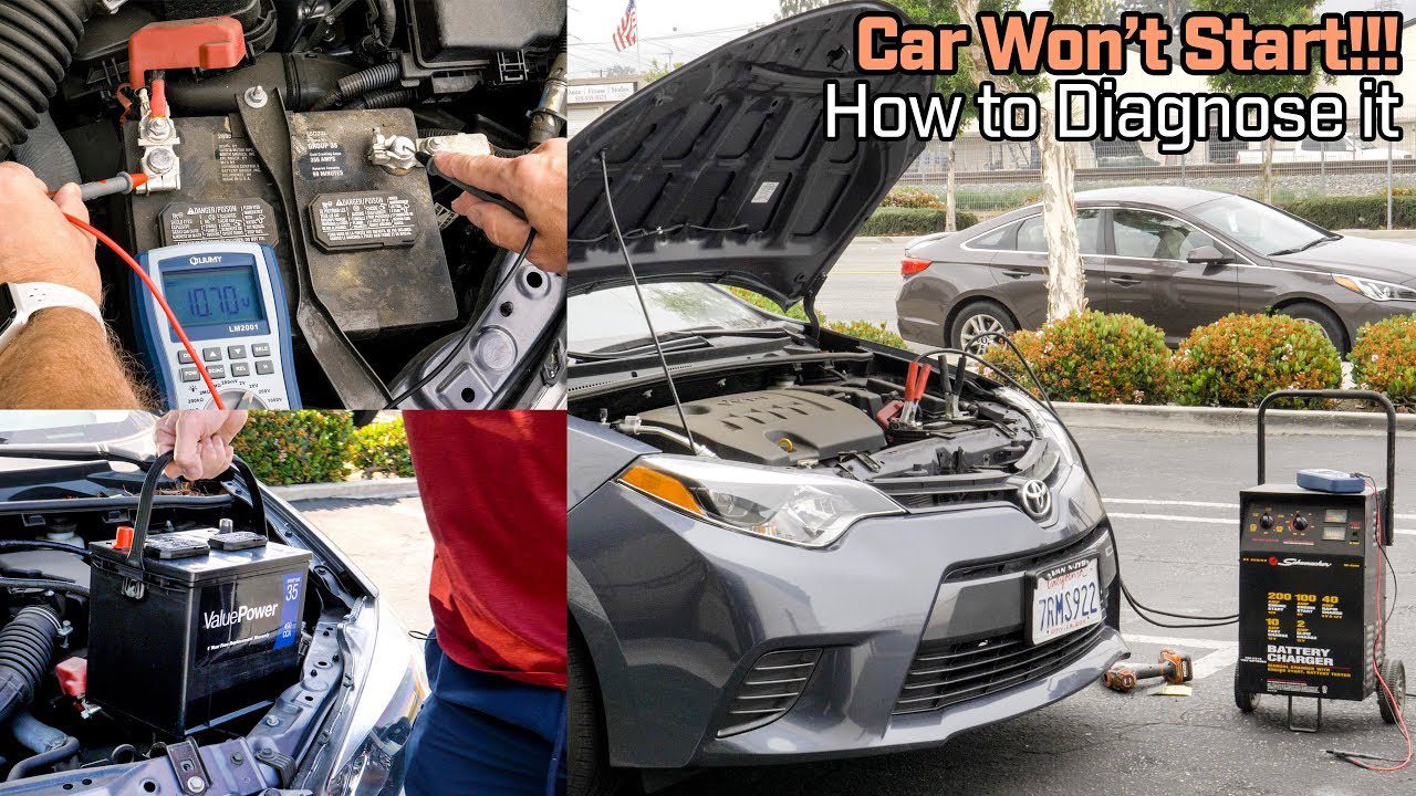 car won’t start how to diagnose and fix battery, starter, or alternator issues