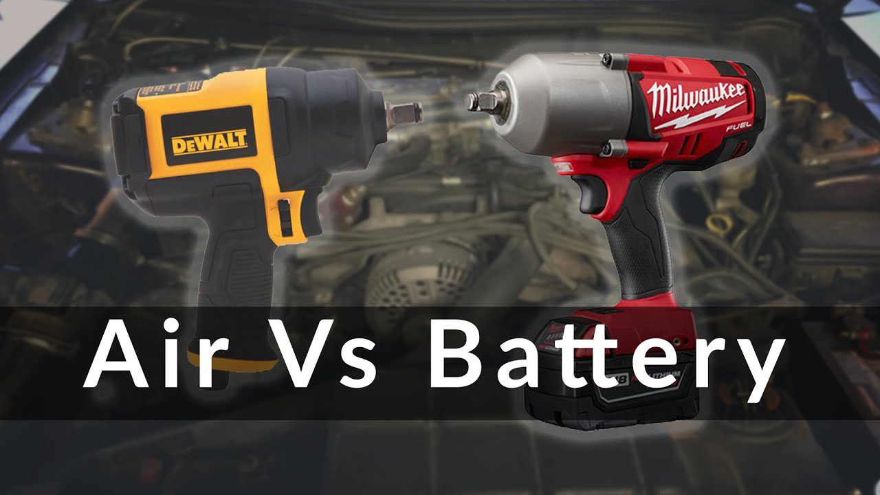 cordless vs. pneumatic wrench