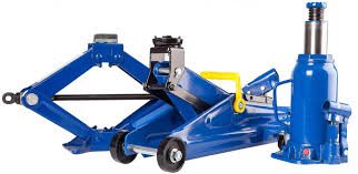 floor jack vs. collapsed scissor jack