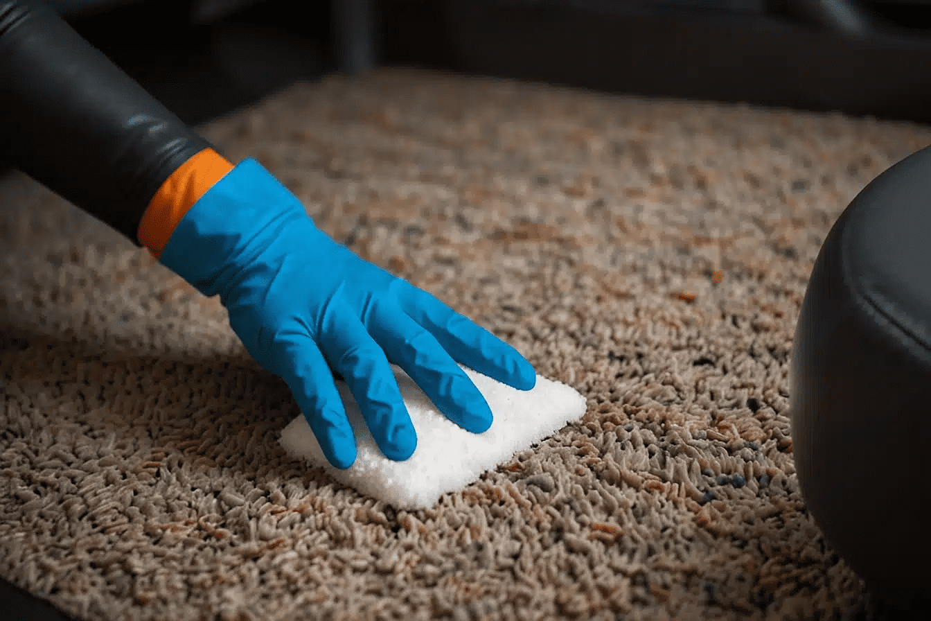 homemade solutions for cleaning car carpets and stains