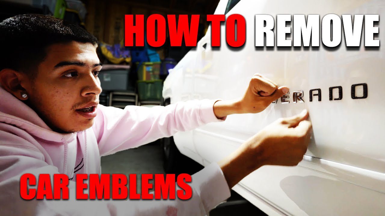 how to remove all car badges achieve a sleek look in 6 steps