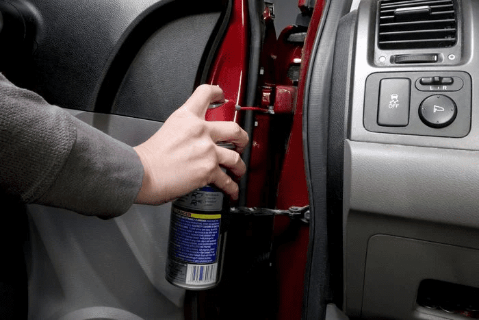 lock lubrication diagram