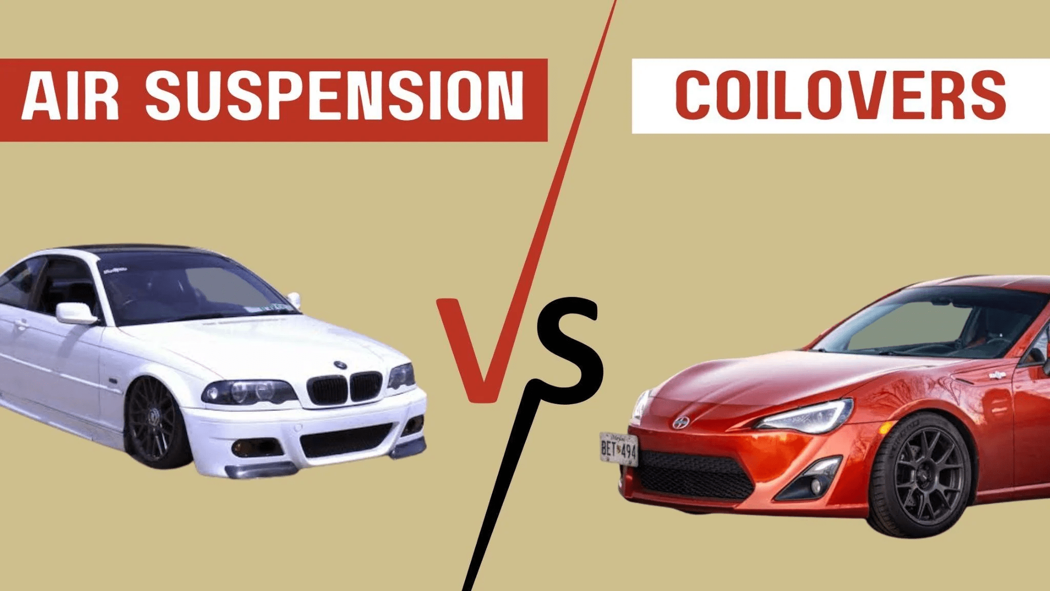 lowering your car safely springs vs. coilovers