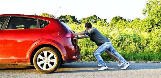 manual push towing