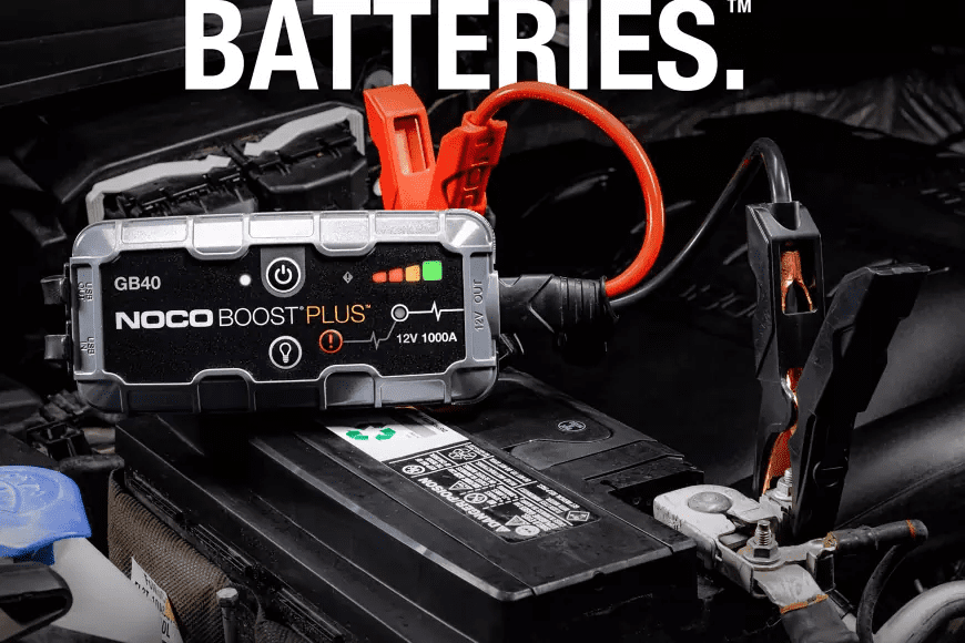 noco gb40 jump starting a honda civic