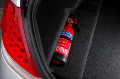 proper fire extinguisher placement