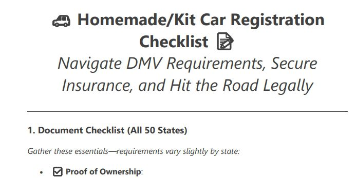 registration checklist preview registration checklist preview