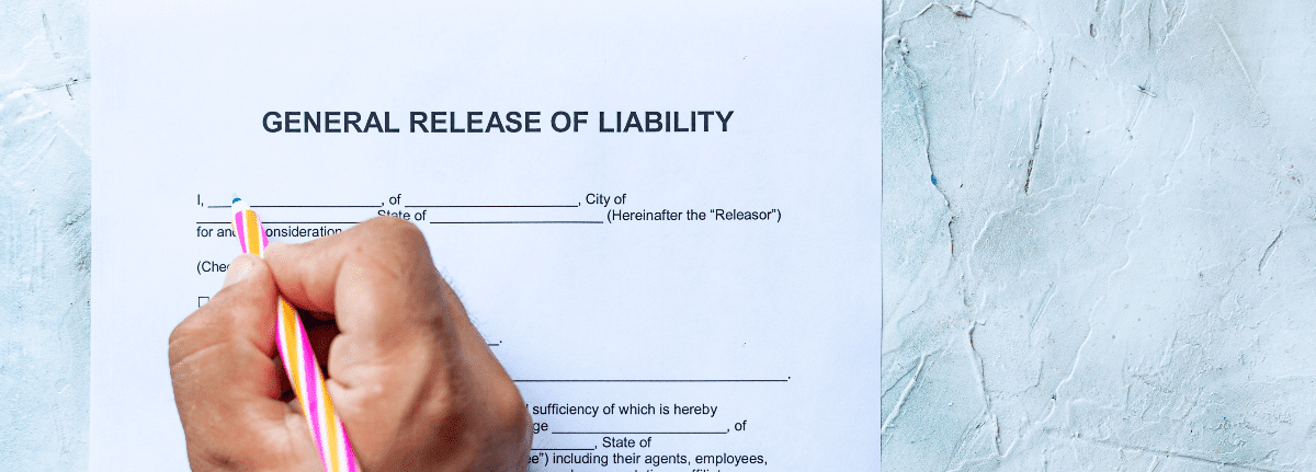 release of liability screenshot release of liability screenshot