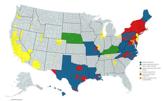 state by state emissions law map