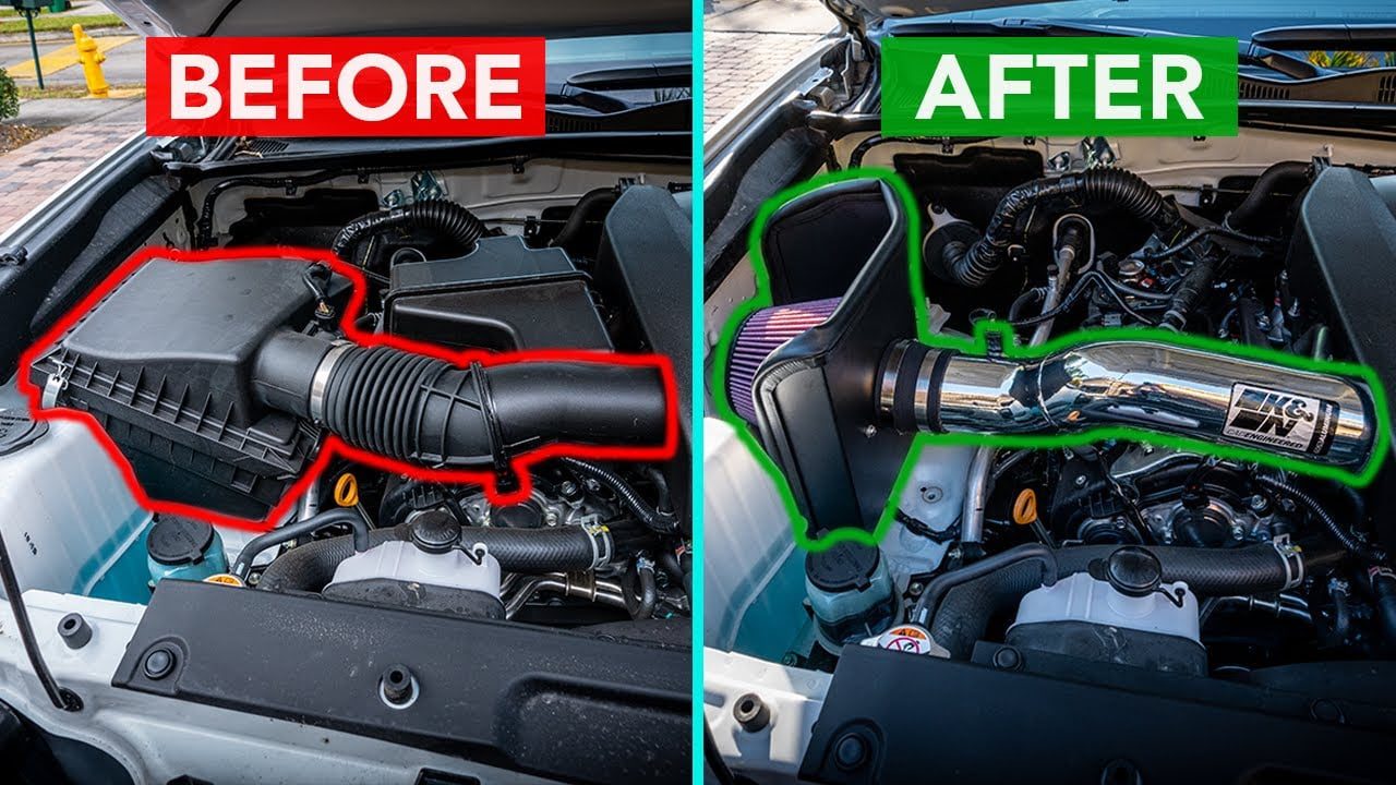 stock airbox vs. cold air intake