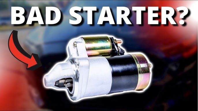 symptoms of a bad starter