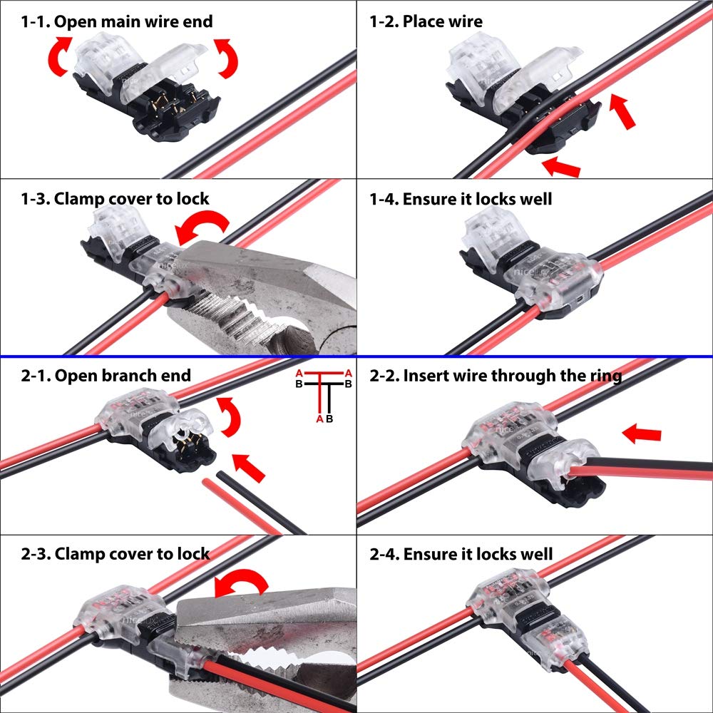 t connector splice diagram