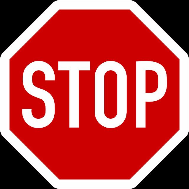 warning icons (🚨, 🔥) with “stop driving now!” signs