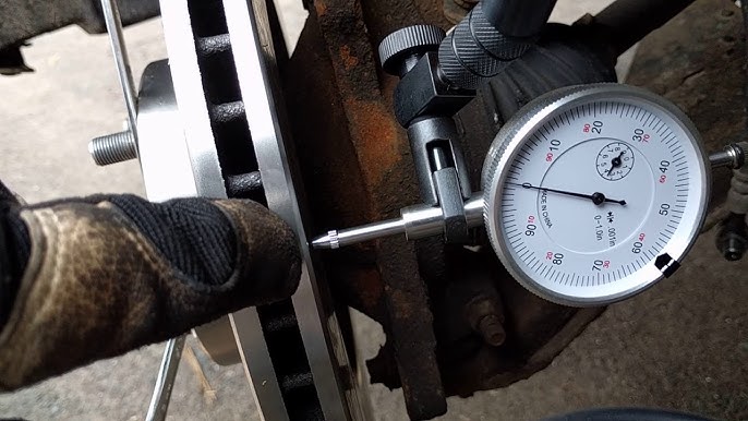 warped vs. healthy rotor