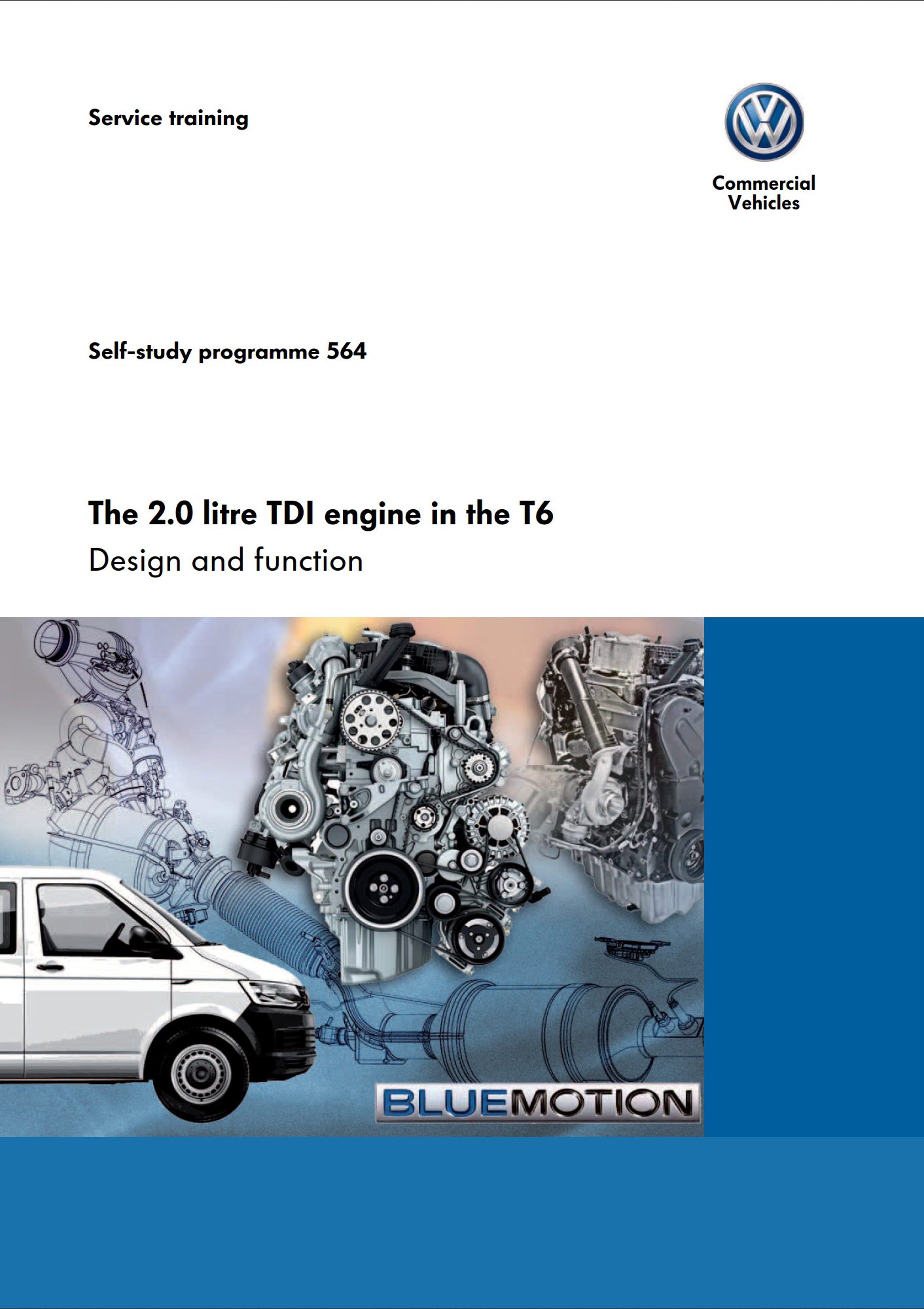 self study program 564 – the 2.0 litre tdi engine in the t6
