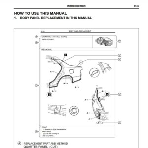 Toyota Yaris Body Collision Damage Repair