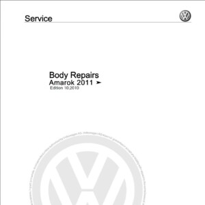 Volkswagen Amarok 2010 Body Repair Manuals
