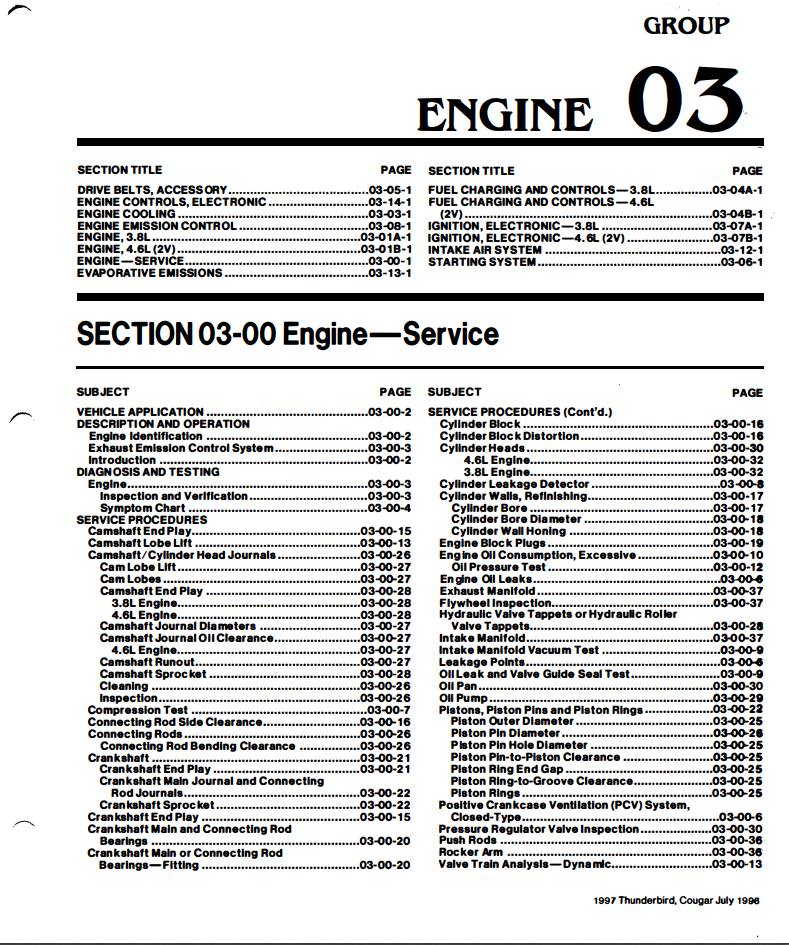 2003 grand marquis service manual download pdf