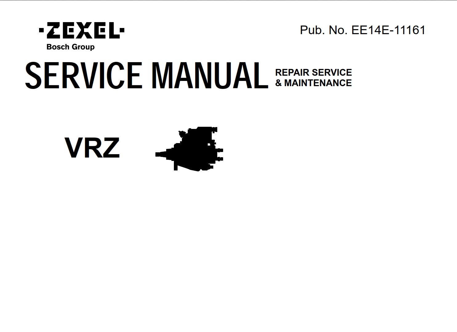 zexel ve repair manual