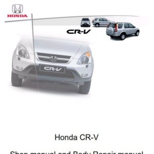 Honda CR-V 2002 - 2005 Shop Manual