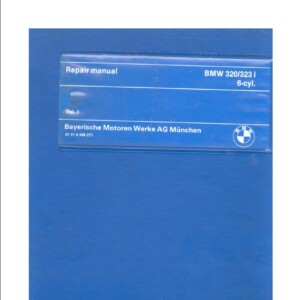Bmw 320 323i 6-cyl Service Repair Manual PDF