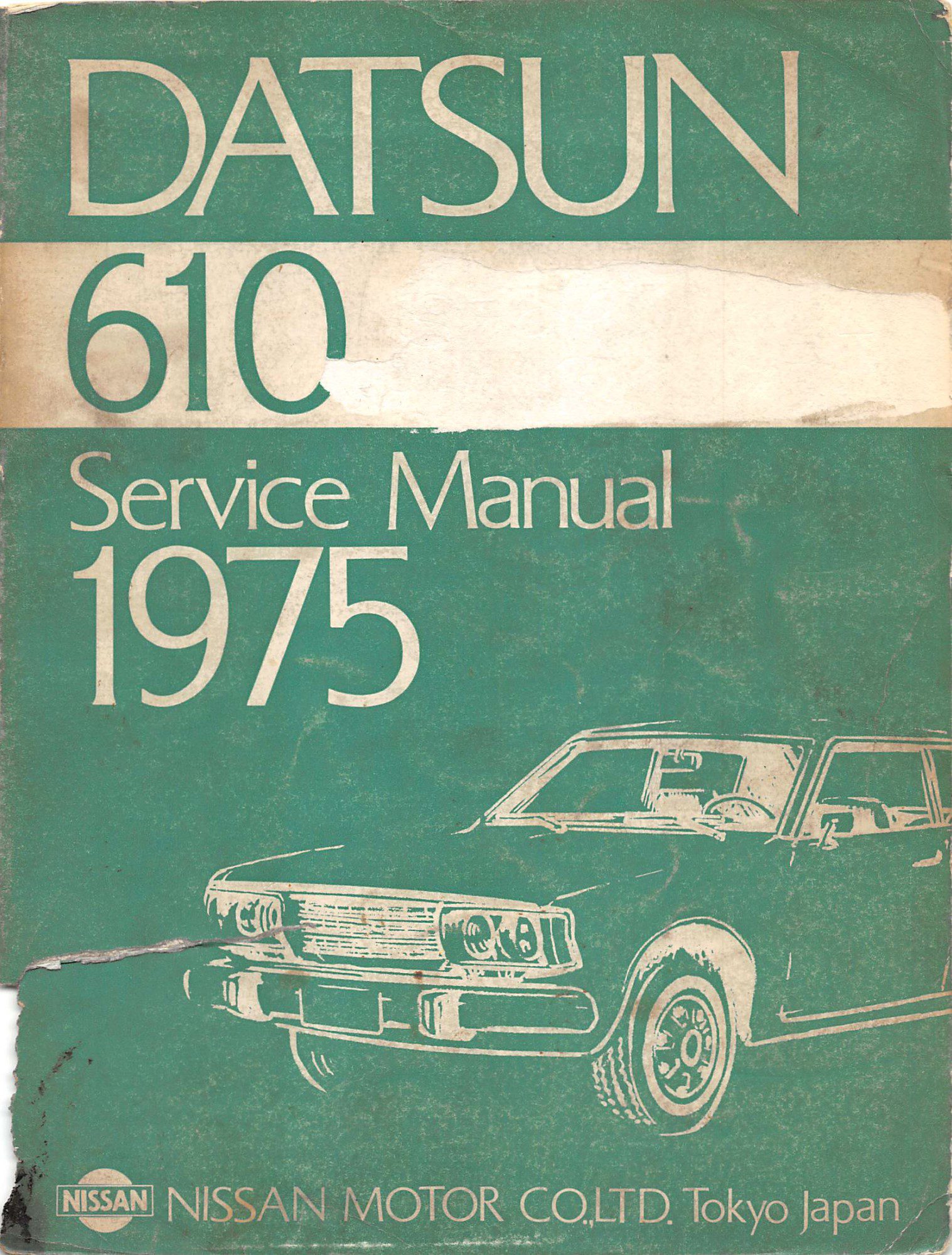 Datsun 610 Series 1975 Factory Service Manual