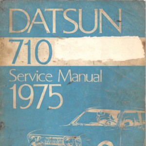 Datsun 710 1975 Factory Service Manual
