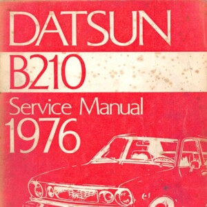 Datsun B210 1976 Service Repair Manual