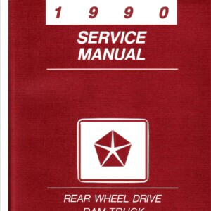 Dodge Ram Pickup Truck Diesel Engine 1990 Service Manual