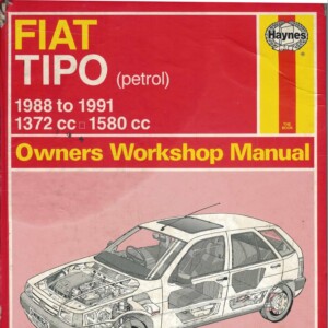 Fiat Tipo Petrol 1988-1991 Haynes Service Repair Manual