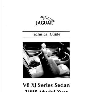 Jaguar V8 XJ Series Sedan 1998 Model Year Introduction
