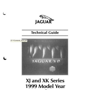 Jaguar XJ and XK Series 1999 Technical Guide