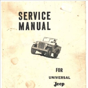 Jeep CJ DJ Service Repair Manual