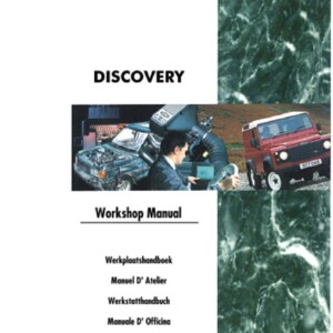 Land Rover Discovery 1995 - 1996 Workshop Service Repair Manual