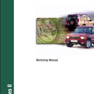 Land Rover Discovery Series II 1999 Workshop Manual No VDR 100330 NAS