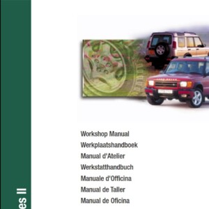 Land Rover Discovery Series II 2002 Workshop Manual
