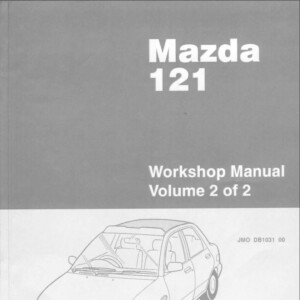 Mazda 121 Workshop Manual vol 2